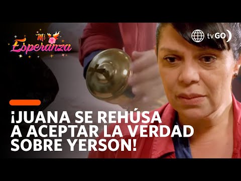 Juana refuses to believe that Yerson is a thief! | Mi Esperanza | América Televisión