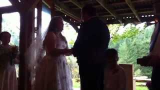 preview picture of video 'Bill and Keileigh's Wedding Ceremony'