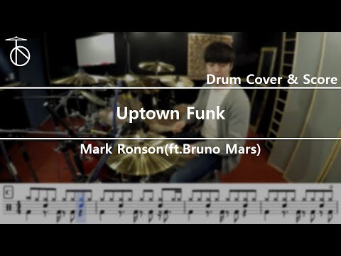 Uptown Funk-Mark Ronson(ft.Bruno Mars) Drum Cover