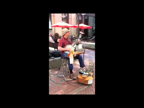 Royer's One Man Band at Boston's Faneuil Hall