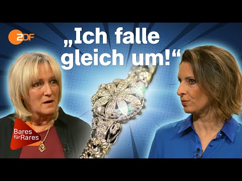 Glänzende Überraschung: Armband mit Brillantblüte haut alle vom Hocker | Bares für Rares