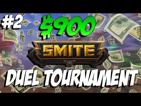 I ENTERED ANOTHER 900$ TOURNAMENT FILLED WITH PROS/DUELERS! - SMITE Full Tournament Gameplay