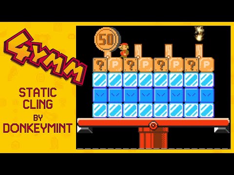[4YMM] Static Cling by Donkeymint - SUPER MARIO MAKER 2
