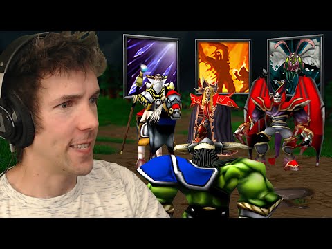 Grubby and team face INSANE AoE hero comp in an EPIC 4v4!
