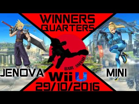 Bair Smash 7 Winners Quarters- Jenova (Falcon, Cloud) Vs. SMOMS | Mini (ZSS) - Smash Wii U