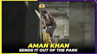 Kadak shots by Aman Khan in the nets | Knights In Action | KKR IPL 2022
