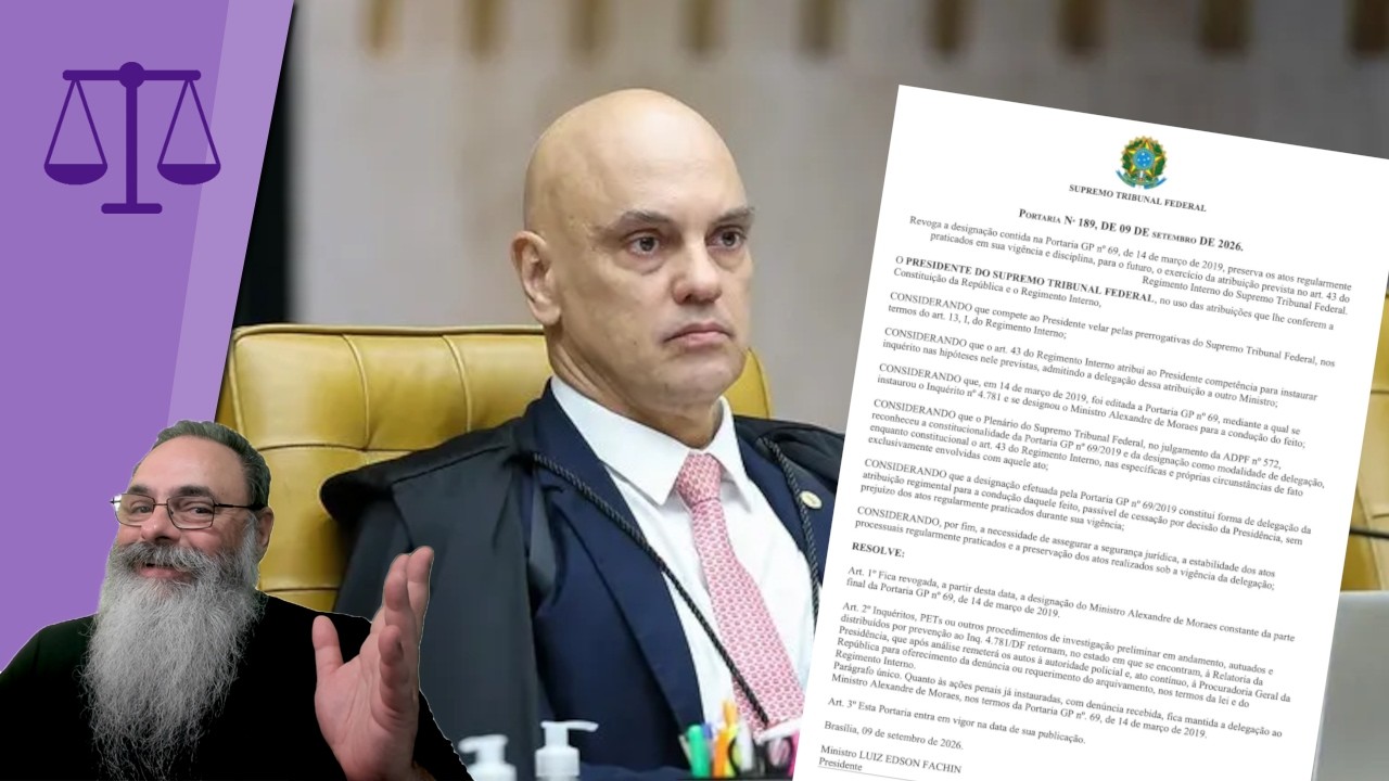 ACABOU! ACABOU! FACHIN, na prática, ENCERROU o INQUÉRITO das FAKE NEWS!