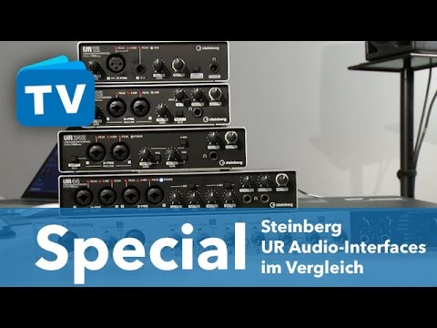 Special: Die Steinberg Audio-Interfaces der UR Serie im Vergleich