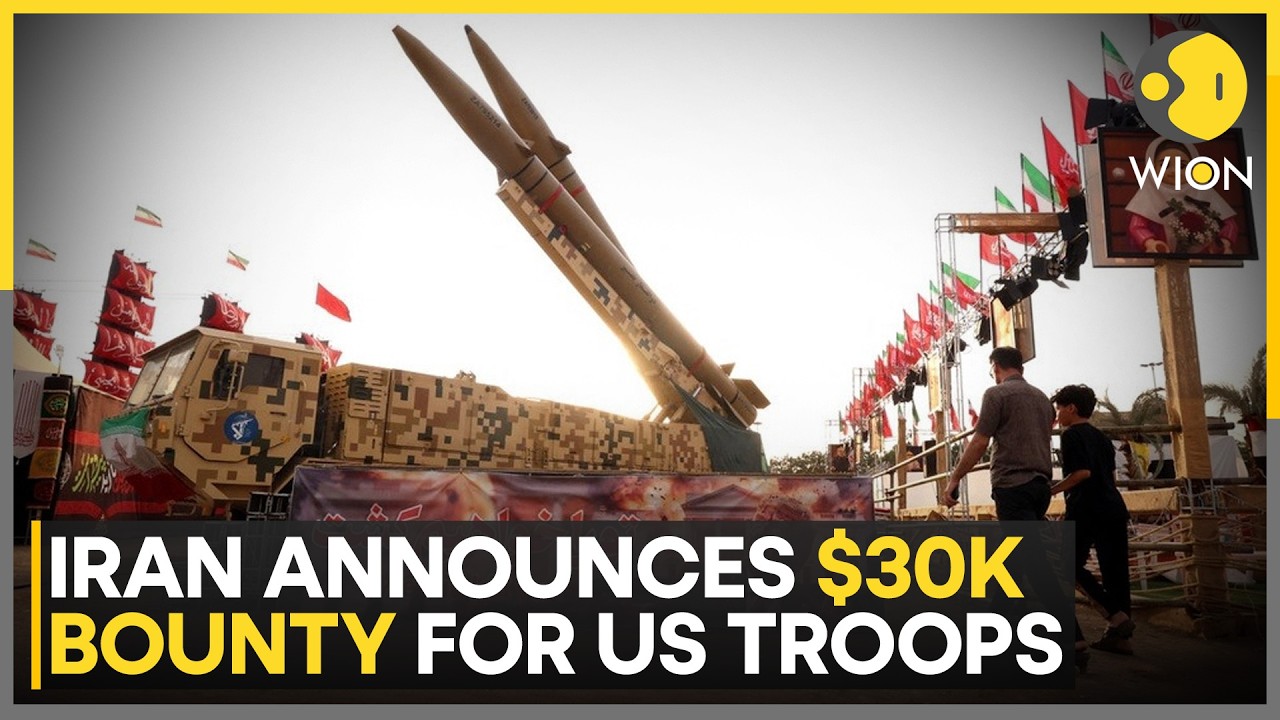$30K For A US Soldier? Iran Announces Shocking Bounty | WION News