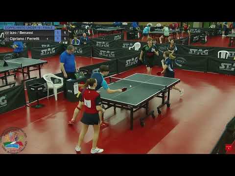 U19 MIXED DOUBLES FINAL | Izzo/Benassi - Cipriano/ Ferretti | Italian National Championships 2025