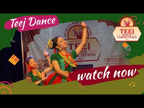 Golden Teej Dance 2080: Jagat Mandir School (Code 2) || Teej 2080