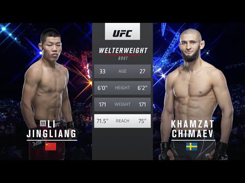 UFC 267: Khamzat Chimaev vs. Li Jingliang - video