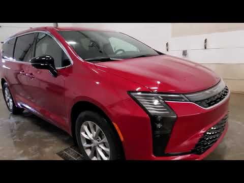 2027 Chrysler Pacifica Select AWD in Red for sale at Indian Head Chrysler Dodge Jeep Ram Ltd. in Indian Head, SK