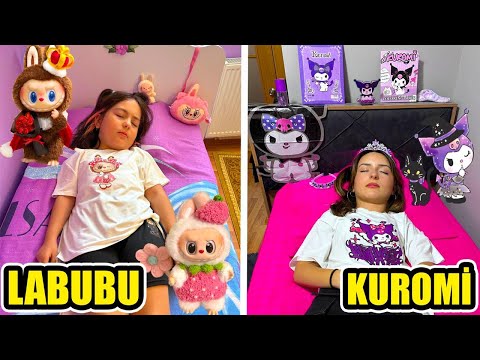 ZEYNEP AND HIRANUR LOVED EVERYTHING LABUBU AND KUROMI FOR ONE DAY!!