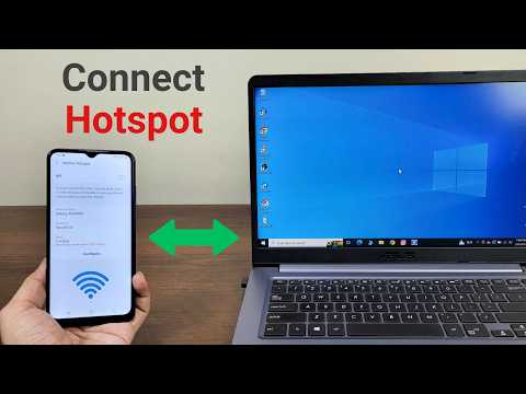 How to Connect Mobile Hotspot to Laptop or PC - Full Guide