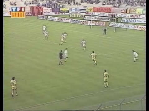 NANTES - MULHOUSE- 3-2     (TOUS LES BUTS : DIVISION 1 : SAISON 1989-1990)