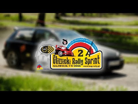 2 Gliwicki Rally Sprint 2016 [OS4] Kamil Rogalski / Mikołaj Byrski - Honda Civic