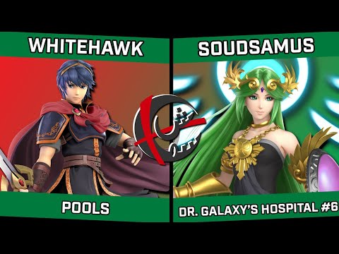 WhiteHawk (Marth) vs Soudsamus (Palutena) - Doctor Galaxy's Hospital #6