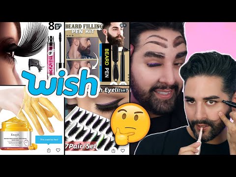 We Test The Most Popular Skincare / Makeup On WISH 🥲🙃 💜🖤 The Welsh Twins