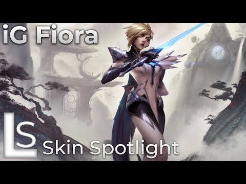 iG Fiora - Skin Spotlight - World Champions: 2018 - League of Legends