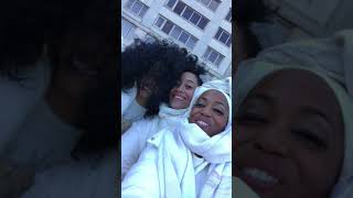 BTS -- Rhonda Ross, Tracee Ellis Ross, &amp; Diana Ross at Macy&#39;s Thanksgiving Day Parade (2018)