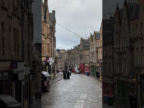 Rainy - This Street - Cockburn St Edinburgh  #video #trending #travel