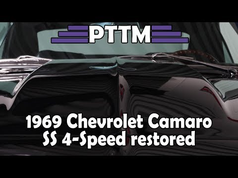 Tuxedo Black 1969 Chevrolet Camaro SS 4-Speed- SOLD !