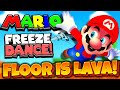 Super Mario Freeze Dance | Brain Break | Just Dance | Floor is Lava | Matthew Wood