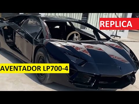 Full Timelapse Build | Homemade Lamborghini Aventador LP700-4 | REPLICA.