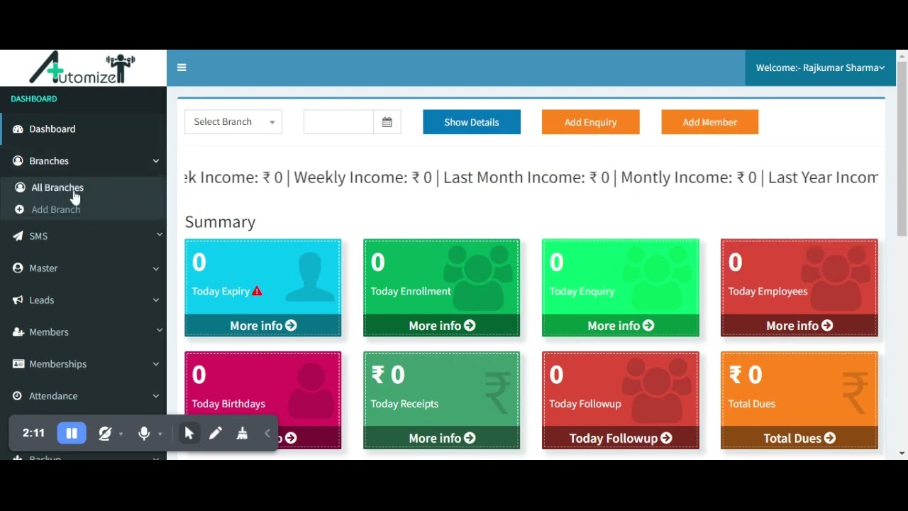 Free Free Fitness/GYM Management Software - Personal training management in fitness studios
