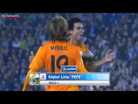 Pepe Great Goal ~ Espanyol vs Real Madrid 0 1  La Liga  HD