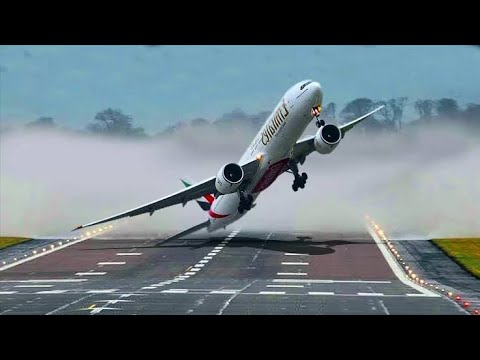 SCARY! Top 10 Hard CROSSWIND Landing During Storm