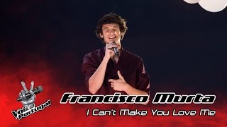 Francisco Murta - I Can&#39;t Make You Love Me (Bon Iver) | Gala | The Voice Portugal