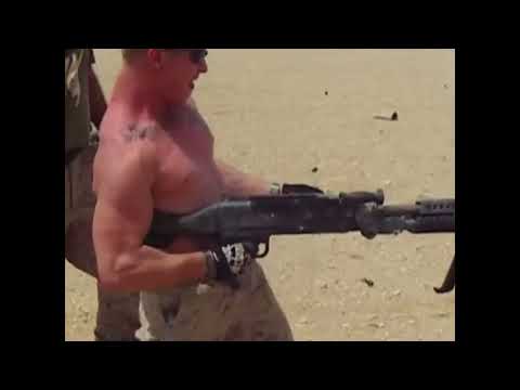 Wacky wavy inflatable flailing arms machine gun man