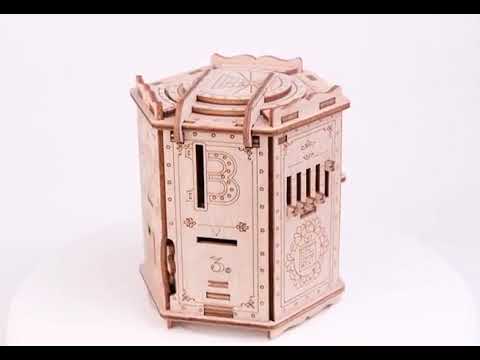 EscapeWelt - 3D wooden mechanical puzzle Fort Knox Pro