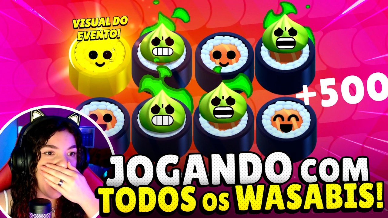 TESTANDO TODOS os WASABIS e COLETANDO mais de 500 SUSHIS!