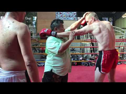 How to block punch with Master Toddy and Master Dieselnoi