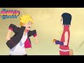 Boruto Y Sarada Se Pelean Por Un Pan De Yakisoba Español Latino