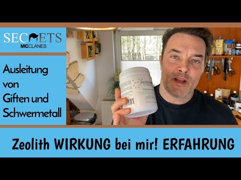 Zeolith wirkung so benutze ich es kurz erklärt. Ausleitung von Schwermetallen