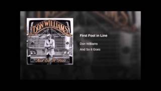 First Fool In Line Don Williams Cover By Dave Johnson