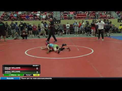 10U Girls 70-75 Zolah Williams Missouri Vs Sasha Williams Standfast