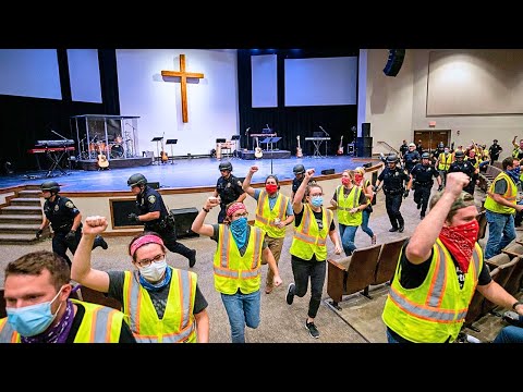 Protestors STORM Church in Minnesota, Unaware What GOD Had Planned…