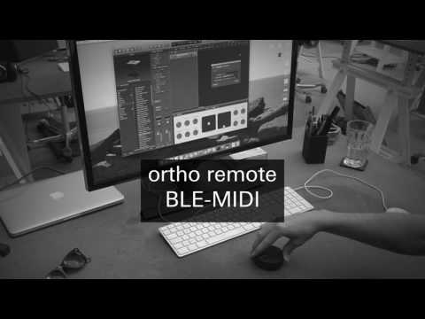 ortho remote BLE-MIDI demo