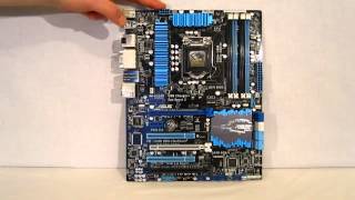 Video thumbnail for ASUS P8Z77-V Pro LGA1155 Motherboard Overview at HiTechLegion.com by HiTechLegion