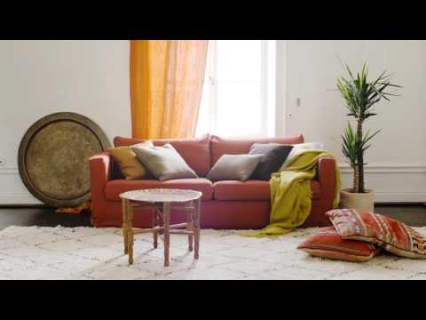 How To Personalize Your IKEA Karlstad Sofa With a Bemz Cover