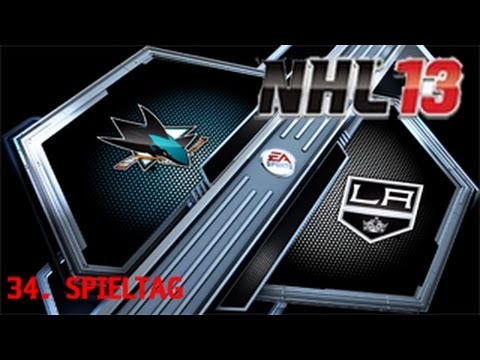 Let's Play NHL 13 #034 - Los Angeles Kings - San Jose Sharks