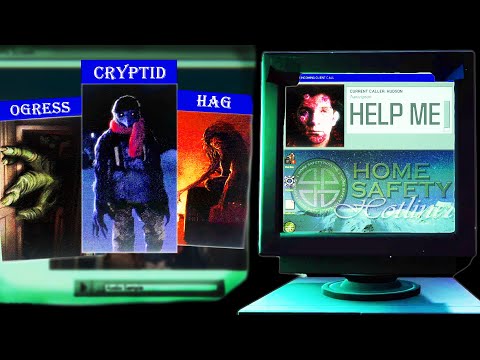 Decide If People Live Or Die To Cryptids As A Call Operator | Home Safety Hotline DLC