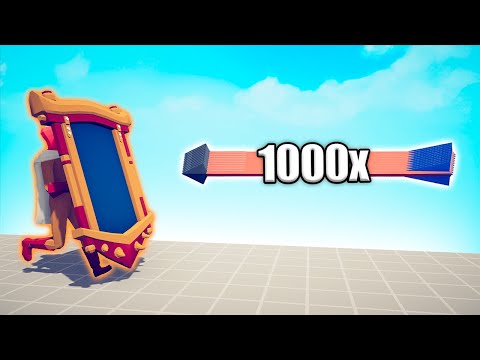 SAITAMA MIRROR SHIELD vs 1000x OVERPOWERED UNITS - TABS | Totally Accurate Battle Simulator 2024