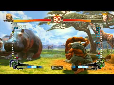 SSF4 AE 2012: Bullcat (Gouken) vs TATUzegen (Guile) - Xbox Live Ranked Match