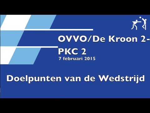 OVVO/De Kroon 2 - PKC 2 - Doelpunten